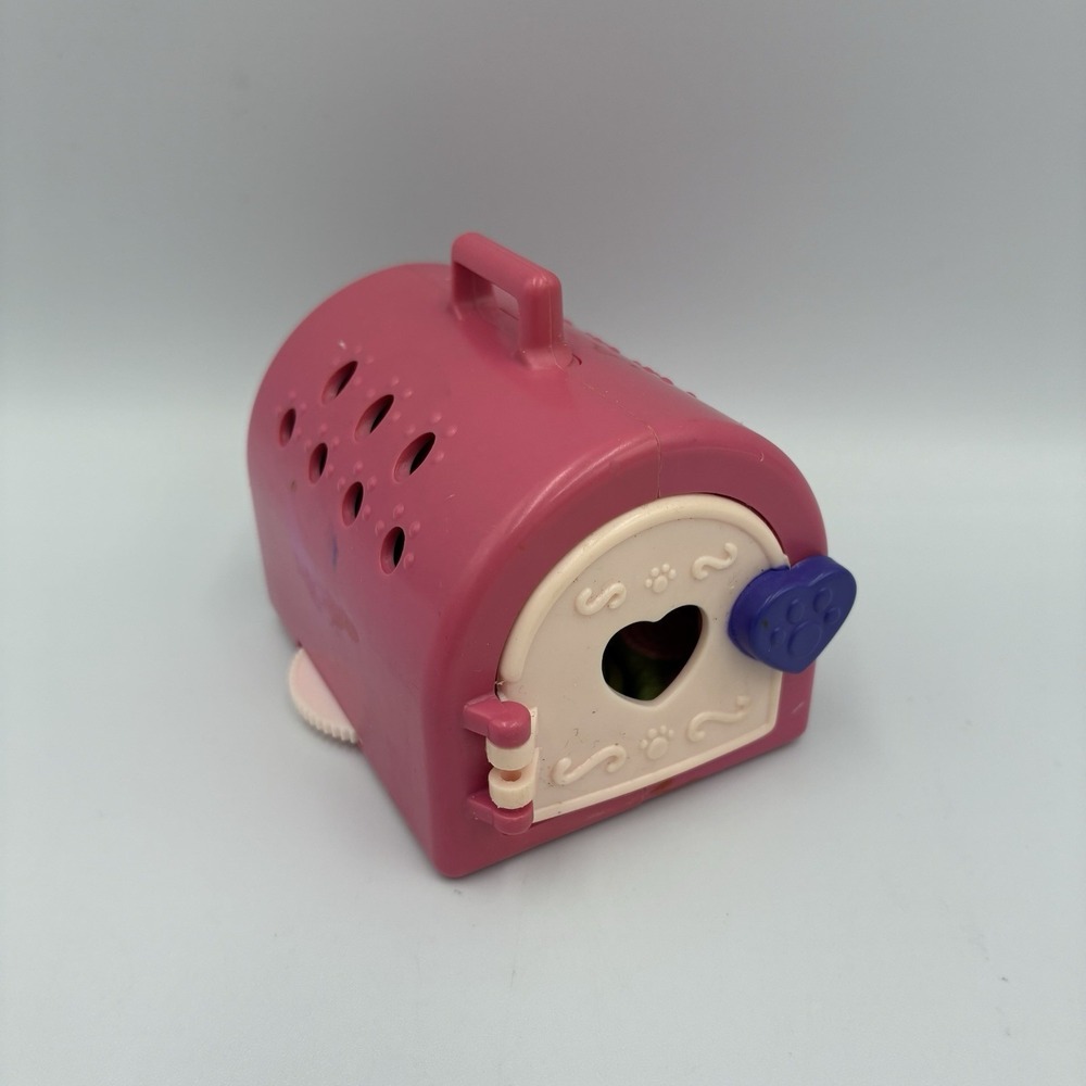 Vtg 1990's Kenner Littlest Pet Shop Surprise Perky Playful Kitty Carrier Only‎